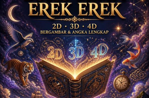 Buku Mimpi Erek Erek 2D 3D 4D Bergambar dan Angka Lengkap